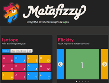 Tablet Screenshot of metafizzy.co